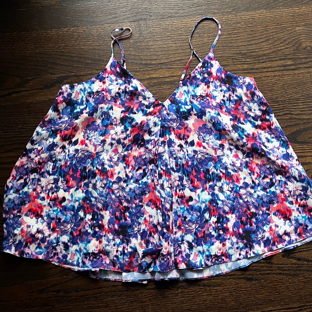 NWOT Rebecca Minkoff floral tank top